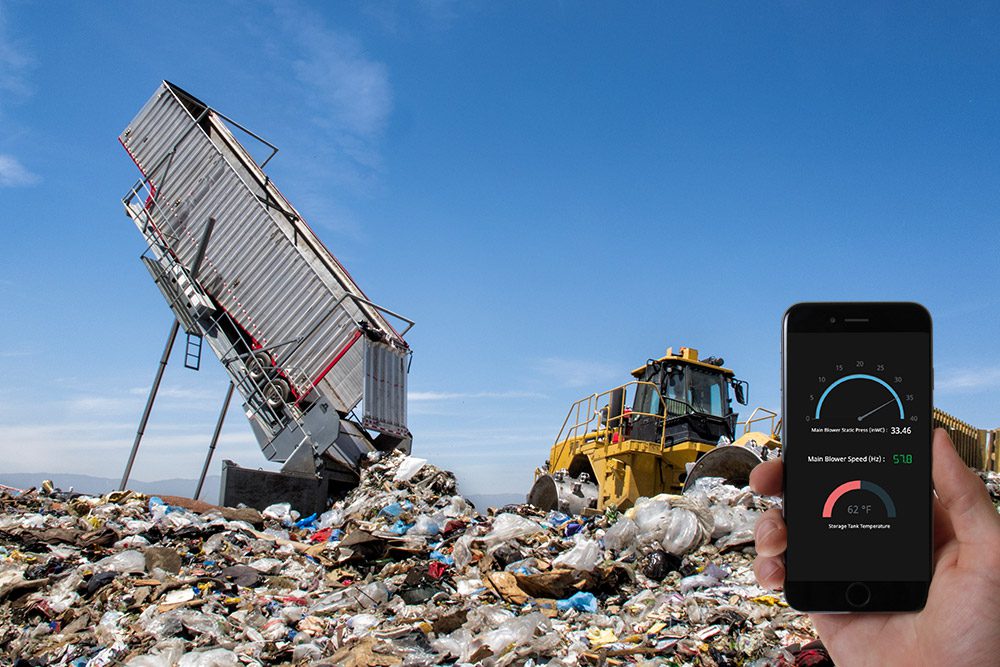 landfill odor complaint management in real-time